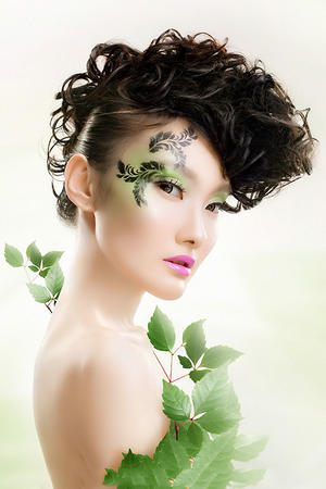 姬小滿全皮膚去除布料后的樣子